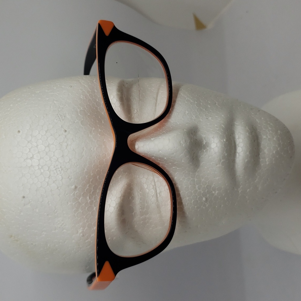 EYEBOBS Florence Cat Eyes Black and Orange EyeGlass FRAMES ONLY